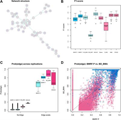 Probabilistic edge inference of gene networks with markov random field-based bayesian learning